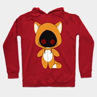 creepypasta hoodie fox costume doll Hoodie